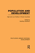Cover: Population and Development - Routledge