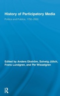 Cover: History of Participatory Media - Routledge