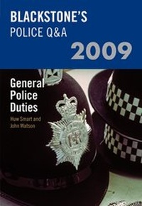 Abbildung von: General Police Duties 2009 - Oxford University Press