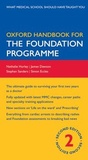 Cover: Oxford Handbook for the Foundation Programme - Oxford University Press