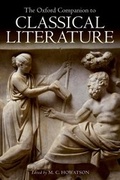 Cover: The Oxford Companion to Classical Literature - Oxford University Press