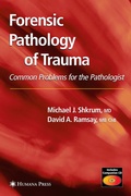 Cover: Forensic Pathology of Trauma - Humana Press Inc.