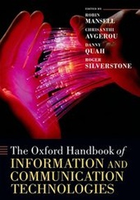 Abbildung von: The Oxford Handbook of Information and Communication Technologies - Oxford University Press