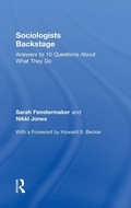 Cover: Sociologists Backstage - Routledge