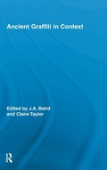 Cover: Ancient Graffiti in Context - Routledge