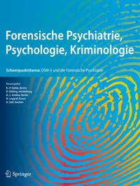 Abbildung von: Forensische Psychiatrie, Psychologie, Kriminologie - Springer