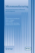 Cover: Micromanufacturing - Springer