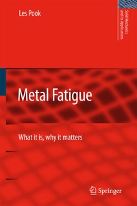 Enlarge image Cover: Metal Fatigue - Springer