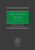 Cover: The Law of Trusts - Oxford University Press