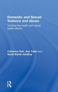 Cover: Domestic and Sexual Violence and Abuse - Routledge