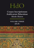 Cover: Corpus Inscriptionum Arabicarum Palaestinae, Volume Three: -D-F- - Brill