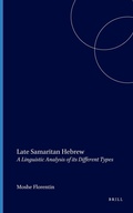 Cover: Late Samaritan Hebrew - Brill