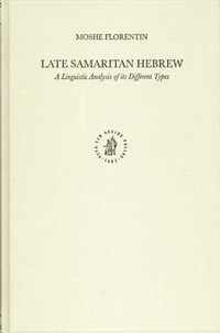Abbildung von: Late Samaritan Hebrew - Brill