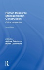 Cover: Human Resource Management in Construction - Routledge