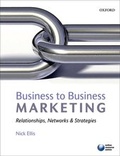 Cover: Business to Business Marketing - Oxford University Press