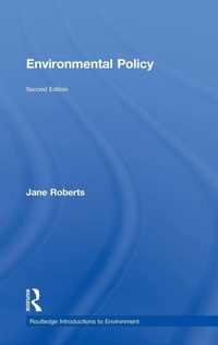Enlarge image Cover: Environmental Policy - Routledge