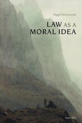 Cover: Law as a Moral Idea - Oxford University Press