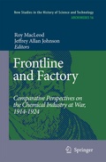 Cover: Frontline and Factory - Springer