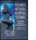 Cover: Research Methods in Applied Settings - Routledge