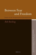 Cover: Between Fear and Freedom - Brill