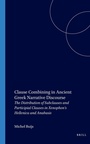Cover: Clause Combining in Ancient Greek Narrative Discourse - Brill