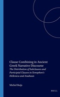 Cover: Clause Combining in Ancient Greek Narrative Discourse - Brill