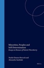 Cover: Minorities, Peoples and Self-Determination - Martinus Nijhoff
