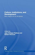 Cover: Culture, Institutions, and Development - Routledge
