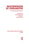 Cover: Masterpieces of Chikamatsu - Routledge