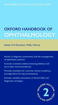 Enlarge image Cover: Oxford Handbook of Ophthalmology - Oxford University Press