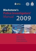 Cover: Blackstone's Police Investigators' Manual 2009 - Oxford University Press