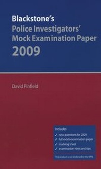 Abbildung von: Blackstone's Police Investigators' Mock Examination Paper - Oxford University Press