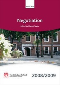 Abbildung von: Negotiation 2008-2009 - Oxford University Press