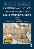 Cover: Richard Hakluyt and Travel Writing in Early Modern Europe - Routledge