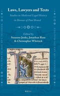 Cover: Laws, Lawyers and Texts - Brill
