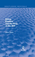 Cover: Ethics, Emotion and the Unity of the Self (Routledge Revivals) - Routledge