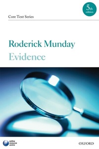 Enlarge image Cover: Evidence - Oxford University Press