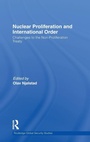 Cover: Nuclear Proliferation and International Order - Routledge