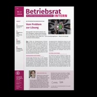 Abbildung von: Betriebsrat INTERN - WEKA