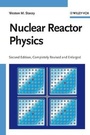 Cover: Nuclear Reactor Physics - Wiley-VCH