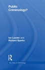 Bild: Public Criminology? - Routledge
