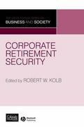 Cover: Corporate Retirement Security - Wiley