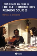 Cover: Teaching and Learning in College Introductory Religion Courses - Wiley