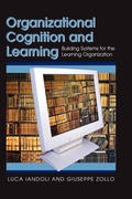 Cover: Organizational Cognition and Learning - Information Science Publishing