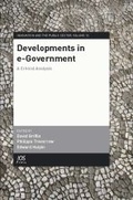 Cover: Developments in e-Government - IOS Press,US