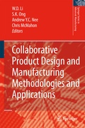 Cover: Collaborative Product Design and Manufacturing Methodologies and Applications - Springer