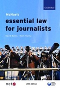 Cover: MCNAE's Essential Law for Journalists - Oxford University Press