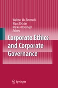 Cover: Corporate Ethics and Corporate Governance - Springer