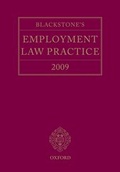 Cover: Blackstone's Employment Law Practice - Oxford University Press