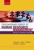 Cover: Contemporary Issues in Human Resource Management - Oxford University Press Southern Africa